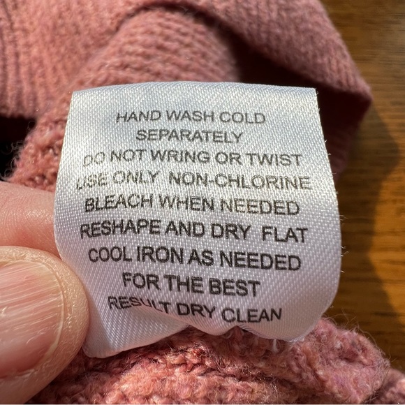 ⭐️ Olive + Oak Mock Neck Colorblock Tunic Sweater Size MEDIUM - Picture 7 of 11